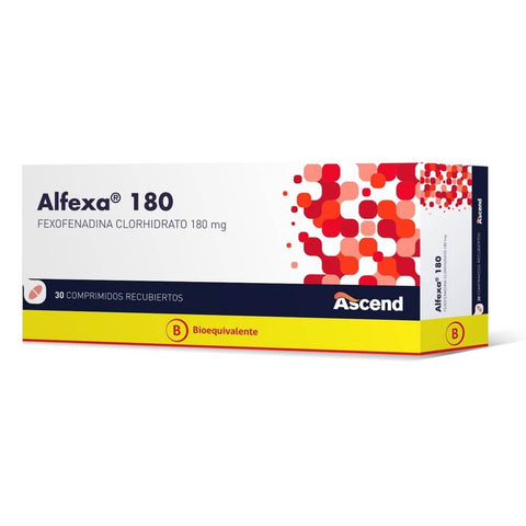 Alfexa 180 mg x 30 comprimidos