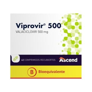 Viprovir (Valaciclovir) 500mg x 42 Com. Rec.
