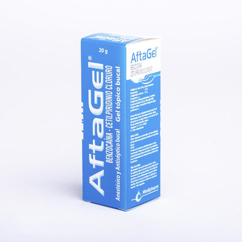 Aftagel (BenzocaÌna. Cetilpiridino) Gel Tópico Bucal X20Gr
