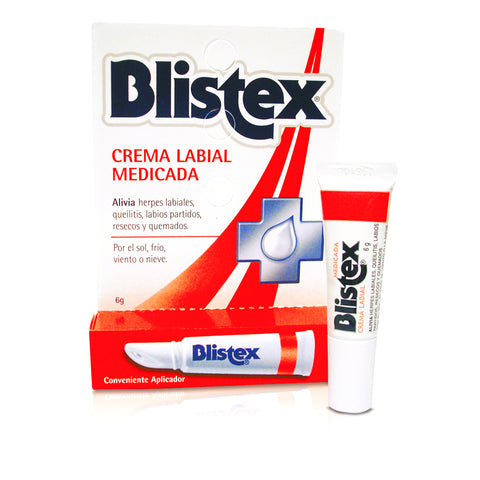 Blistex Crema Labial Medicada (Fenol 0.45G Alcanfor 1G) X6.3G