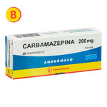 Carbamazepina 200Mg X 20 Comp. Andromaco