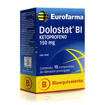 DOLOSTAT BI (KETOPROFENO 150MG) 10 COMP. L.P. EUROFARMA