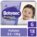 Babysec Pañales Premium G x 18