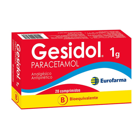 Gesidol 1 g x 20 Comprimidos