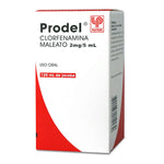 Prodel (Clorfenamina Maleato) 2Mg/5Ml Jbe.X120Ml