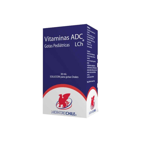 Vitaminas ADC Solución Oral para Gotas X30 Ml