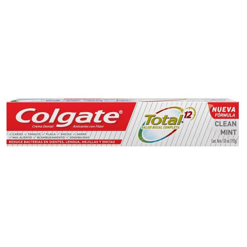 Colgate Total 12 Pasta Dental Clean Mint X 192G