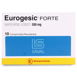 Eurogesic Fte. (Naproxeno Sodico) (B) 550Mg X10Com.Rec.