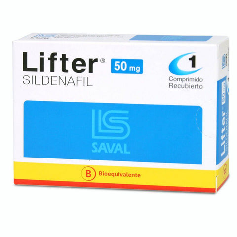 Lifter (Sildenafil) (B) 50Mg X1Com.Rec.