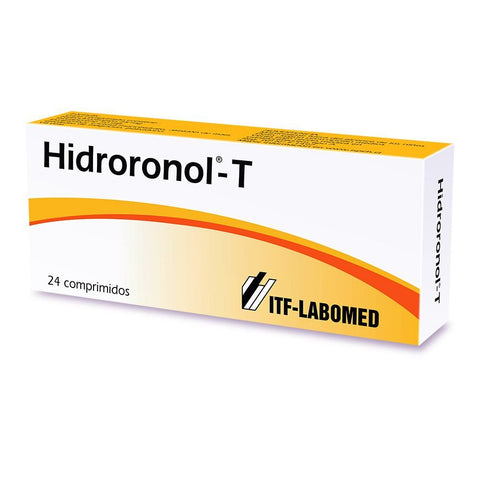 Hidroronol T (Hidroclorotiazida/ Triamtereno) X24Com.