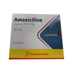 Amoxicilina 500 mg x 21 Cápsulas CuraeSpring