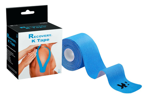 Venda Elastica Tape K 5 Cm X 5Mt Azul