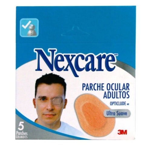 Nexcare Pche.Ocular Opticlude Adulto X5