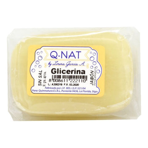 Q-Nat Jabón Glicerina X 90 Gr