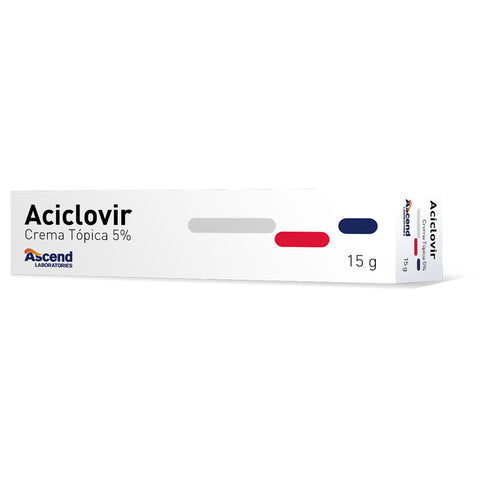 Aciclovir 5 % x 15 g Crema Dermica