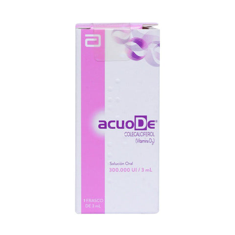 Acuode (Colicalciferol) 300.000Ui Sol.Oral X3Ml