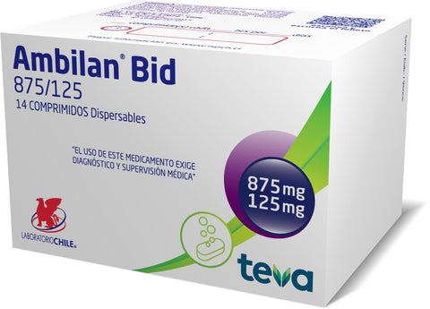 Ambilan Bid (Amoxicilina Acido Clavul·nico) 875/125 X14Com.Disp.