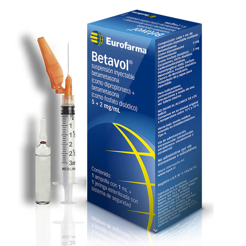 Betavol (Betametasona) 5%2B2Mg/Ml X1 Amp.