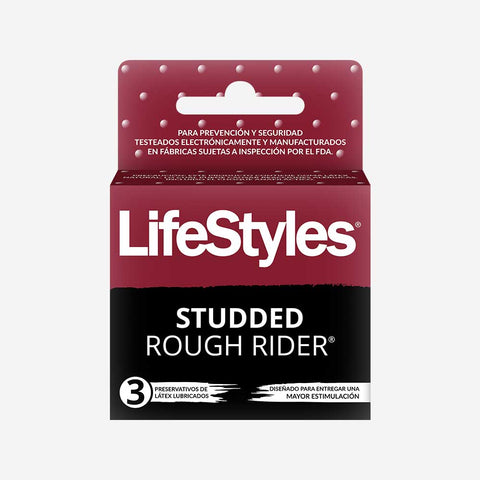 Lifestyles Studded Rough Rider X3