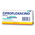 Ciprofloxacino 500Mg X6Com.