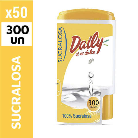 Daily 100% Sucralosa x 300Tab.