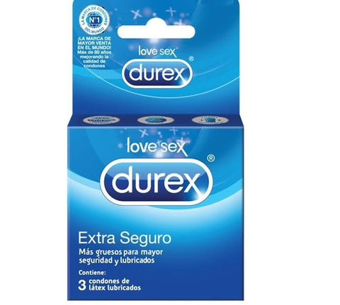 Durex Extra Seguro X3 Unidades