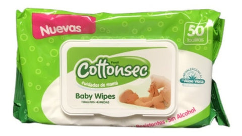 Cottonsec Toallitas Humedas X50