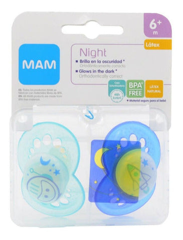 Mam Chupete Repuesto Fluo X 6 O M·s Meses X2