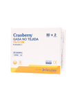 Gasa No Tejida 10 x 10 cm. x 2 u. Cranberry