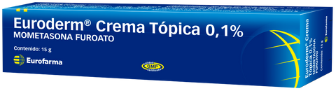 Euroderm Crema Tópica 0.1% (Mometasona Furoato) X 15G