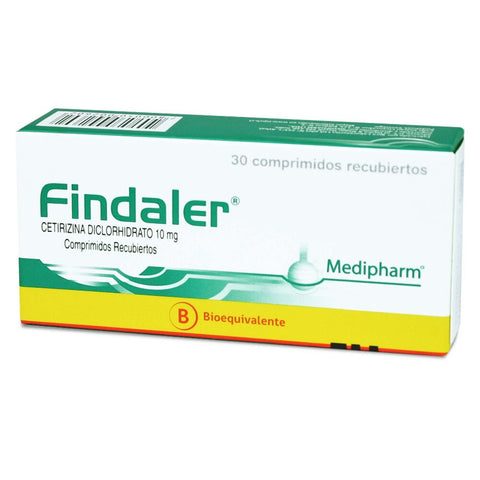 Findaler (Cetirizina) 10Mg Comp