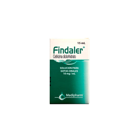 Findaler (Cetirizina) 10Mg/Ml Gotas X15 Ml