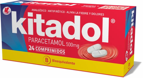 Kitadol (Paracetamol) (B) 500Mg X24Com.