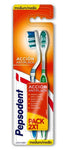 Pepsoden Cepillo Dental Acción Antiplaca Medio X2