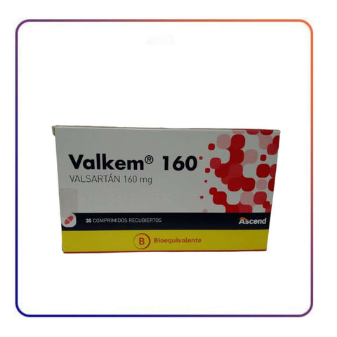 Valkem 160 mg x 30 Comprimidos Recubiertos