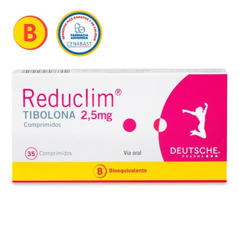 Reduclim (B) (Tibolona) 2.5 mg X 35 Comp. Cenabast