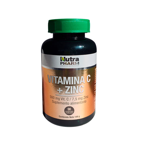 Vitamina C - Zinc Com Mas X 90