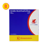 Ácido Acetilsalicílico (B) 100 Mg X 100 Comprimidos