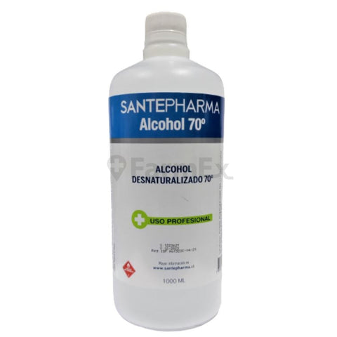 Alcohol Desnaturalizado 70º x 1 lt. Santepharma