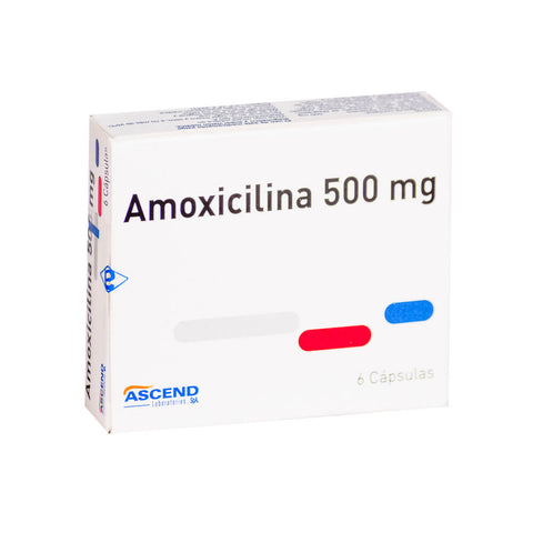 Amoxicilina (B) 500Mg X6Cap.
