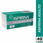 Aspirina (Acido Acetilsalicilico) (R) Ad.500Mg X40Tab.