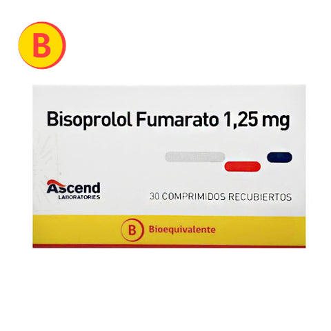 Bisoprolol Fumarato (B) 1.25Mg X30Com.
