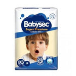 Babysec Premium Pañal Xxg X 14