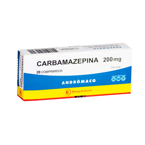 Carbamazepina (B) 200Mg X20Com. Andromaco