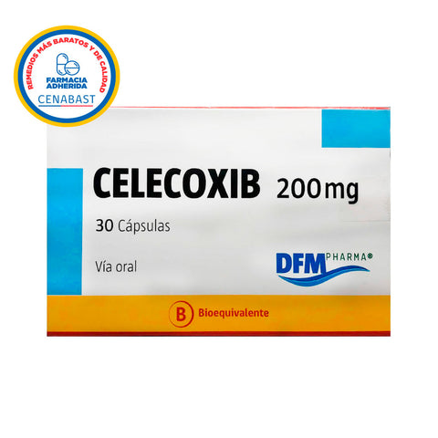 Celecoxib 200 mg X 30 Caps. Cenabast