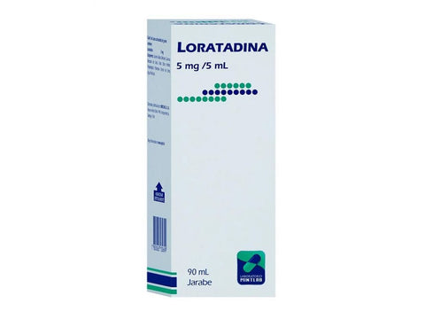 Loratadina 5Mg/5Ml Jarabe X 90Ml