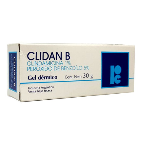 Clidan B (Clindamicina. PerÛxido De Benzoilo) Gel X30G