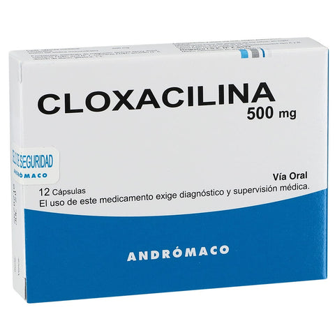 Cloxacilina 500Mg X12Cap.