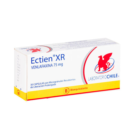 Ectien Xr (Venlafaxina) (B) 75Mg X30Cap.