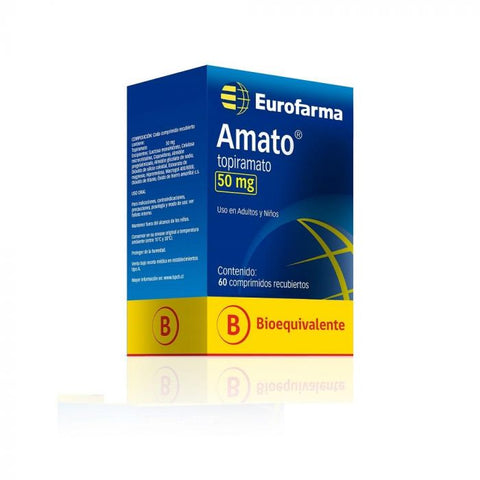 Amato (Topiramato) 50 mg X 60 Comp. Rec.